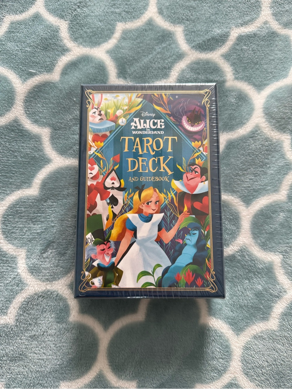 Brand New Sealed Disney Alice in Wonderland Tarot Deck - Blue Edition